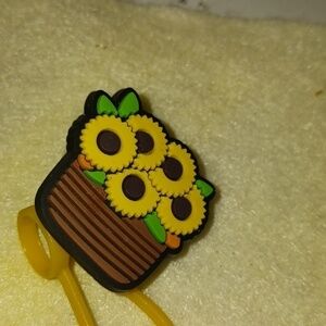 Silicone Reusable Straw Topper 10mm 0.4in